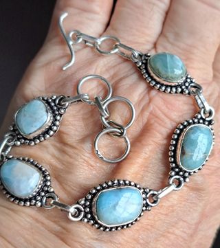 Bracciale Larimar Argento