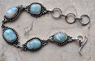 Bracciale Larimar Argento