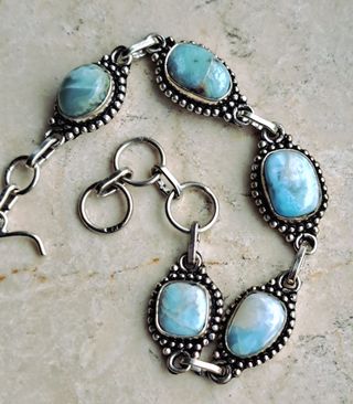 Bracciale Larimar Argento