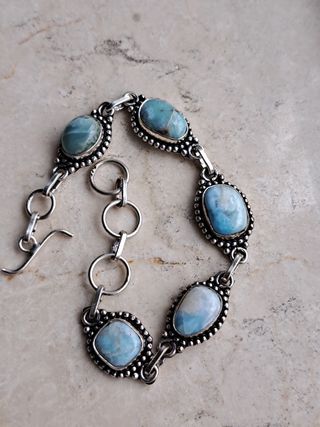 Bracciale Larimar Argento