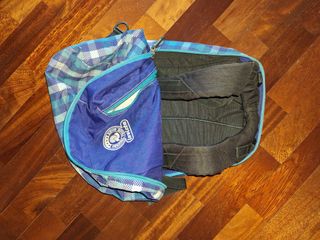 Zaino Invicta Doubleface Blu/quadretti