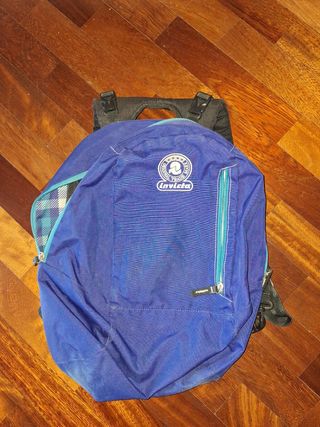 Zaino Invicta Doubleface Blu/quadretti