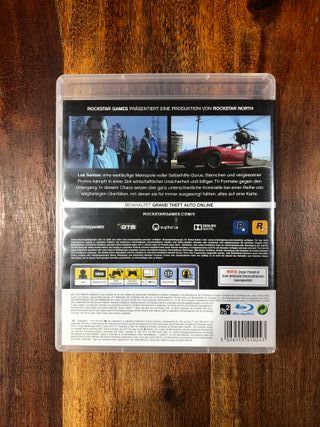 GTA V Grand Theft Auto 5 ps3