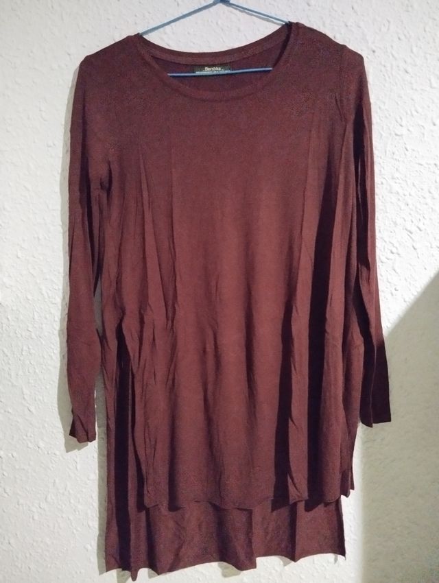 Jersey rojo vino Bershka - Talla única