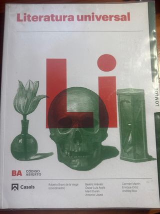 Literatura Universal 1 BA LOMLOE