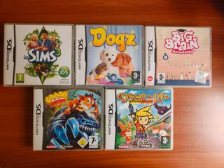 5 Juegos Nintendo DS