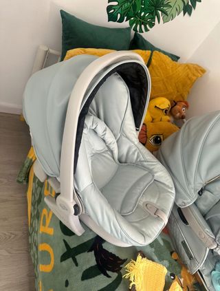 Bebecar: Cochecito 3 piezas + bolso 