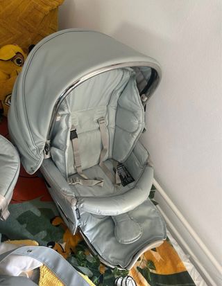 Bebecar: Cochecito 3 piezas + bolso 