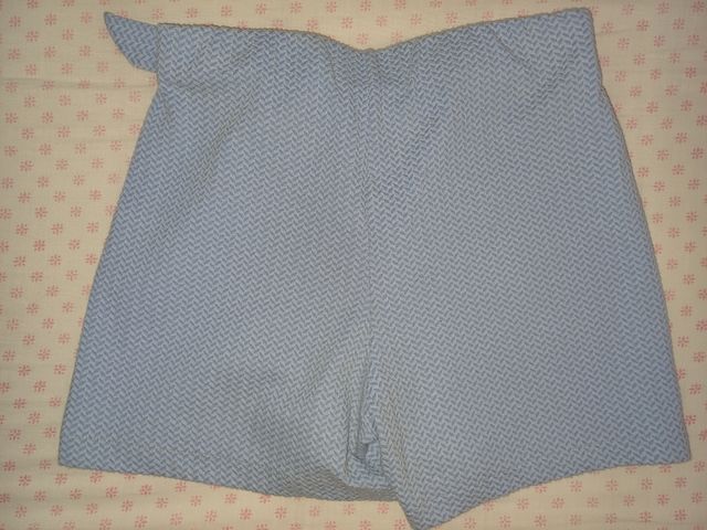 Falda pantalón azul