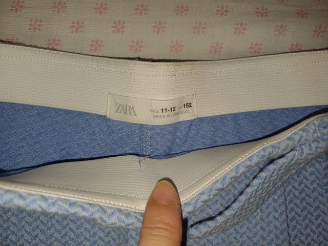 Falda pantalón azul