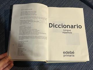 DICCIONARIO DE LENGUA ESPAÑOLA (PRIMARIA) 