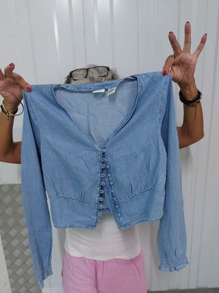 Camisa vaquera Lewis azul
