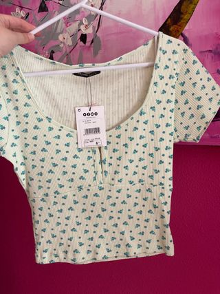 Camiseta Insite flores - Talla M