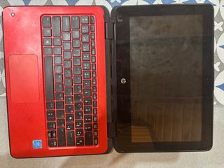 HP Probook x360 Rojo-Negro