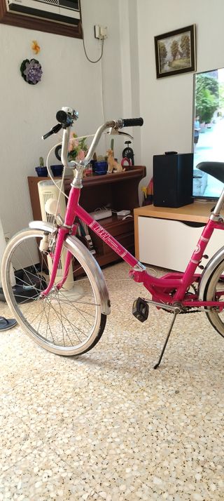 Bicicleta vintage roja