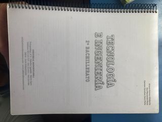 Libro tecnología e ingeniería 2 bachillerato 
