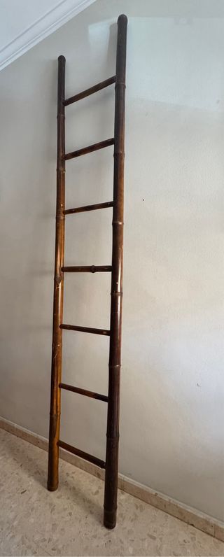 Escalera bambú - Decoración