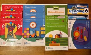 Libros 6 de primaria Santillana 