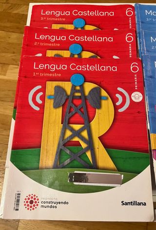 Libros 6 de primaria Santillana 