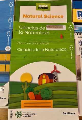 Libros 6 de primaria Santillana 