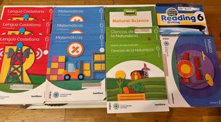 Libros 6 de primaria Santillana 