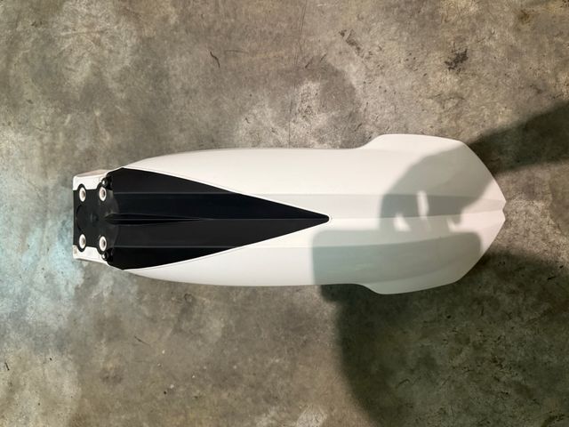 Guardabarros KTM blanco