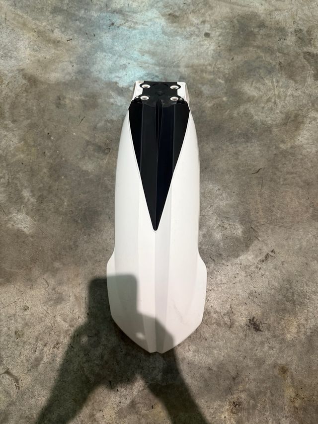 Guardabarros KTM blanco