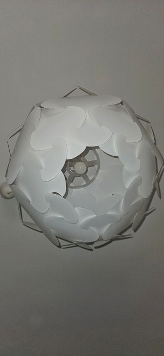 Lámpara techo blanca moderna