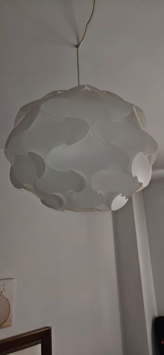 Lámpara techo blanca moderna