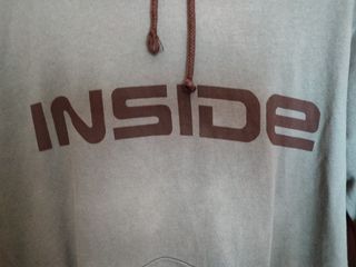 Sudadera con capucha verde - INSIDE