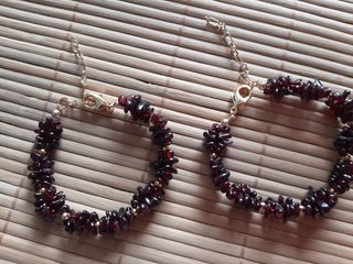 Pulsera granate natural nueva 