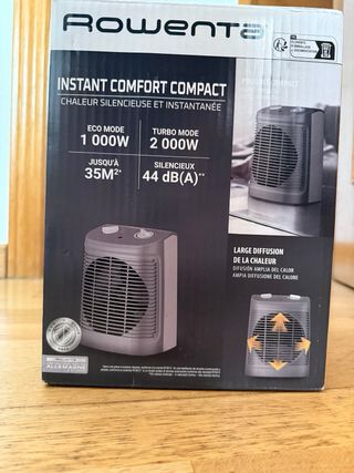 Calefactor Rowenta Comfort: Calor instantáneo