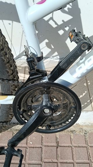 Bicicleta Rockrider 26" blanca