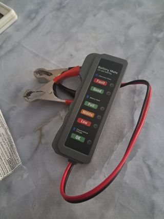 Tester batería coche - 12V
