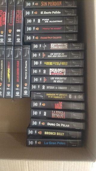 29 VHS Clint Eastwood