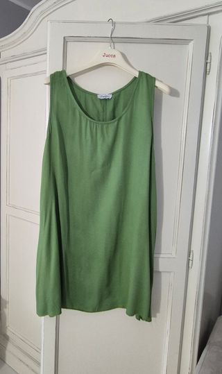 Tunica Amelie Milano verde, taglia unica