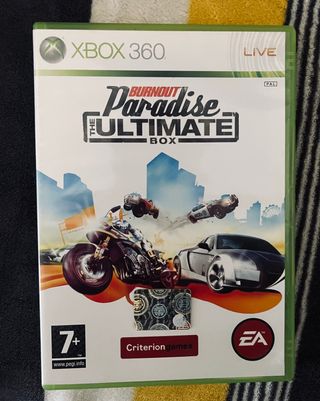 Xbox 360 Burnout Paradise Ultimate Box
