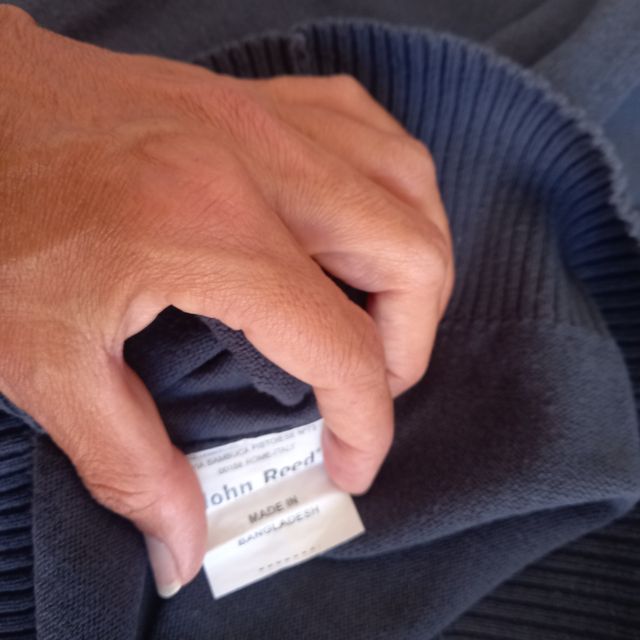 Maglione John Reed blu tg.S