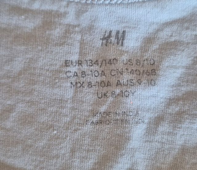 Camiseta tirantes niña H&M M