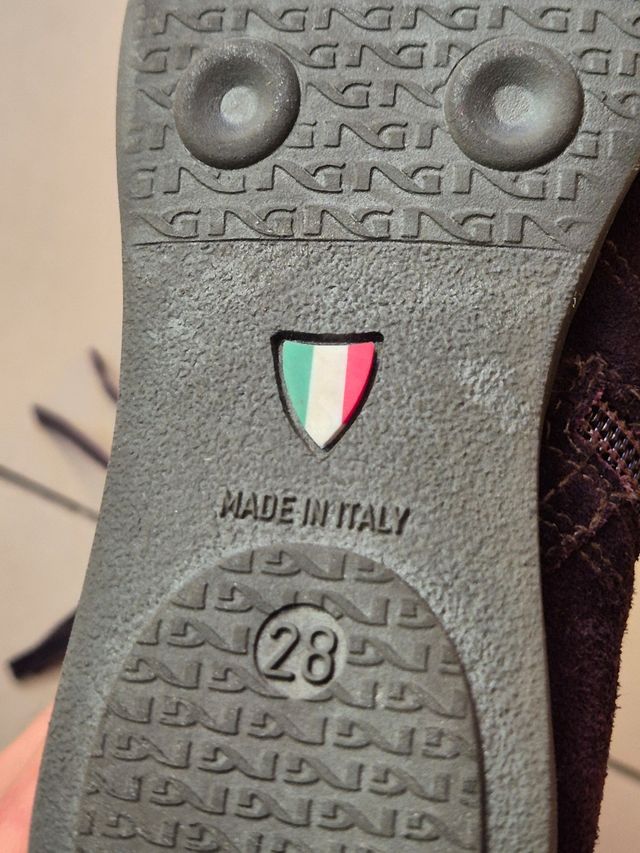 Stivaletti scamosciati bambina tg 28