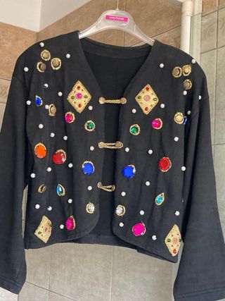 Giacchetto Vintage Decorata S/M donna