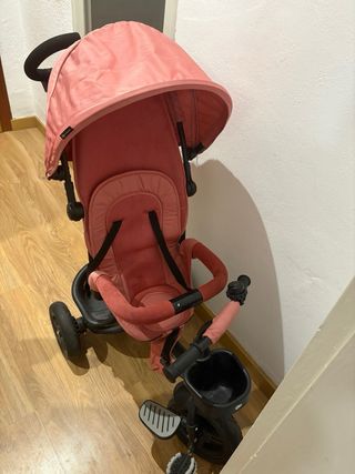 Triciclo infantil Kinderkraft rosa