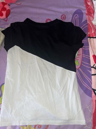 Camiseta Fila XS - Blanco y Negro
