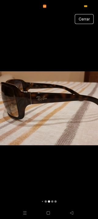 Ray Ban gafas sol marrón