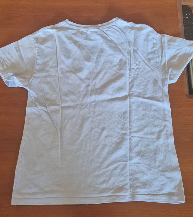 Camiseta azul claro - Talla S