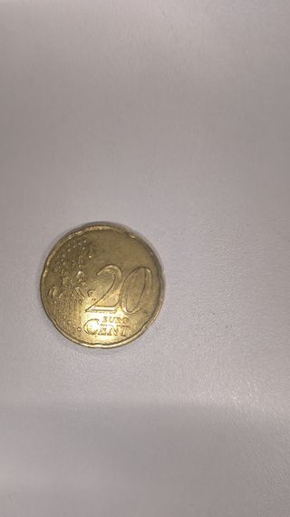 Moneda 20 céntimos Francia 1999