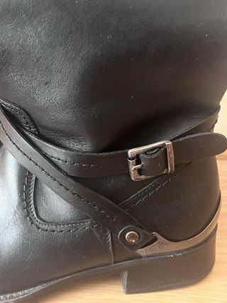 Botas altas negras mujer