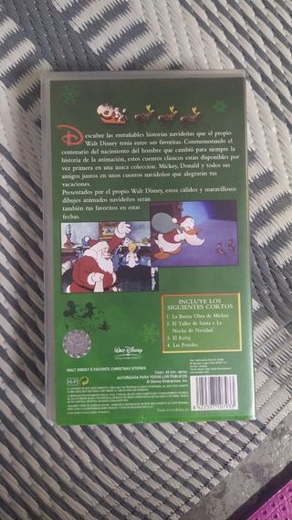 VHS Las historias de Navidad Disney