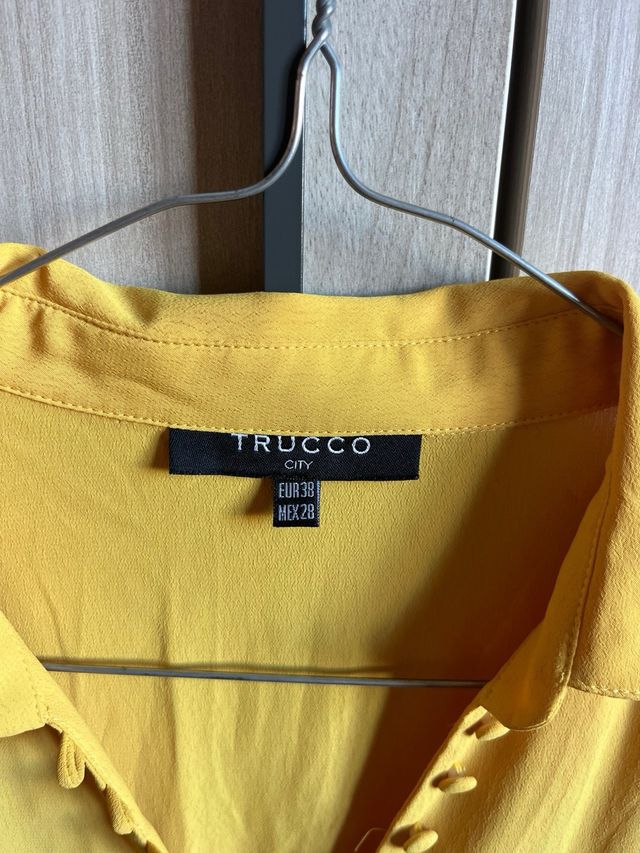 Blusa amarilla Trucco - Talla M