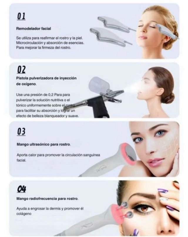 Máquina Hidrofacial Elgin 12 en 1